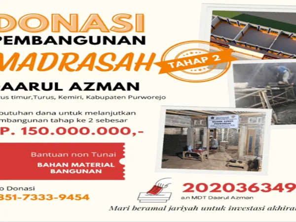 donasi madrasah